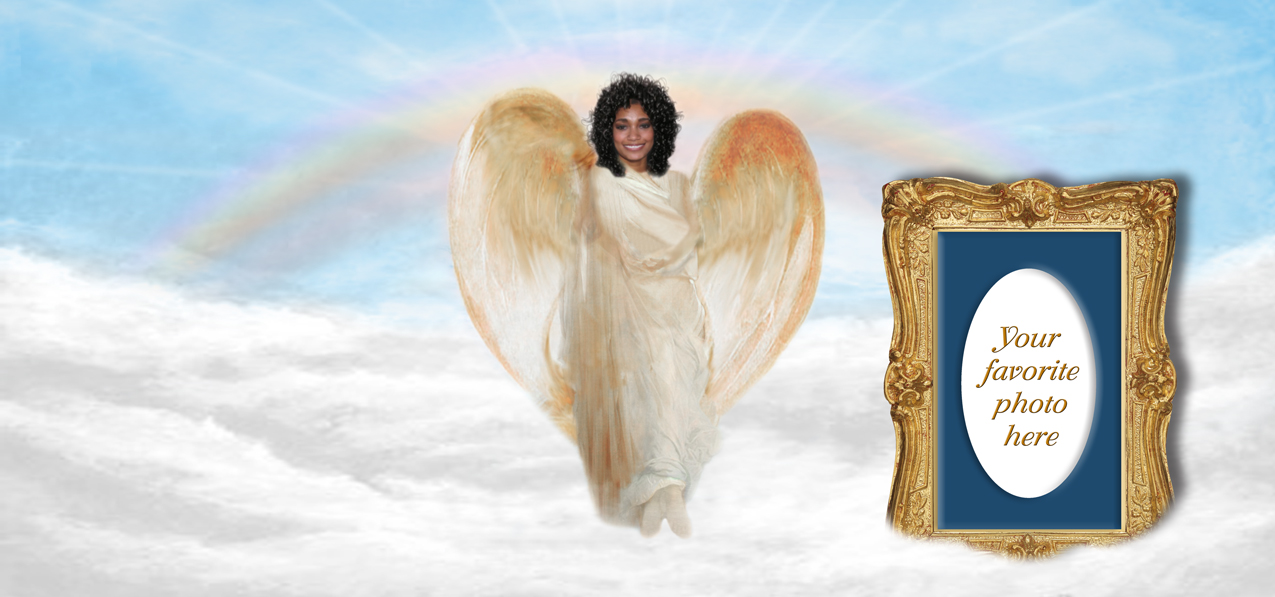 Angel (AA) Clouds Blue